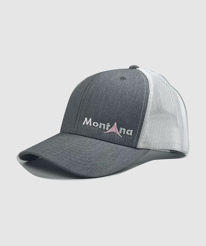 Granite Lone Peak Montana Hat ~ Grey / White