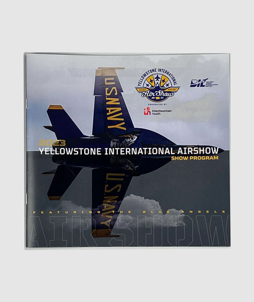 Yellowstone International Airshow Program Aspinwall Mountain Wear