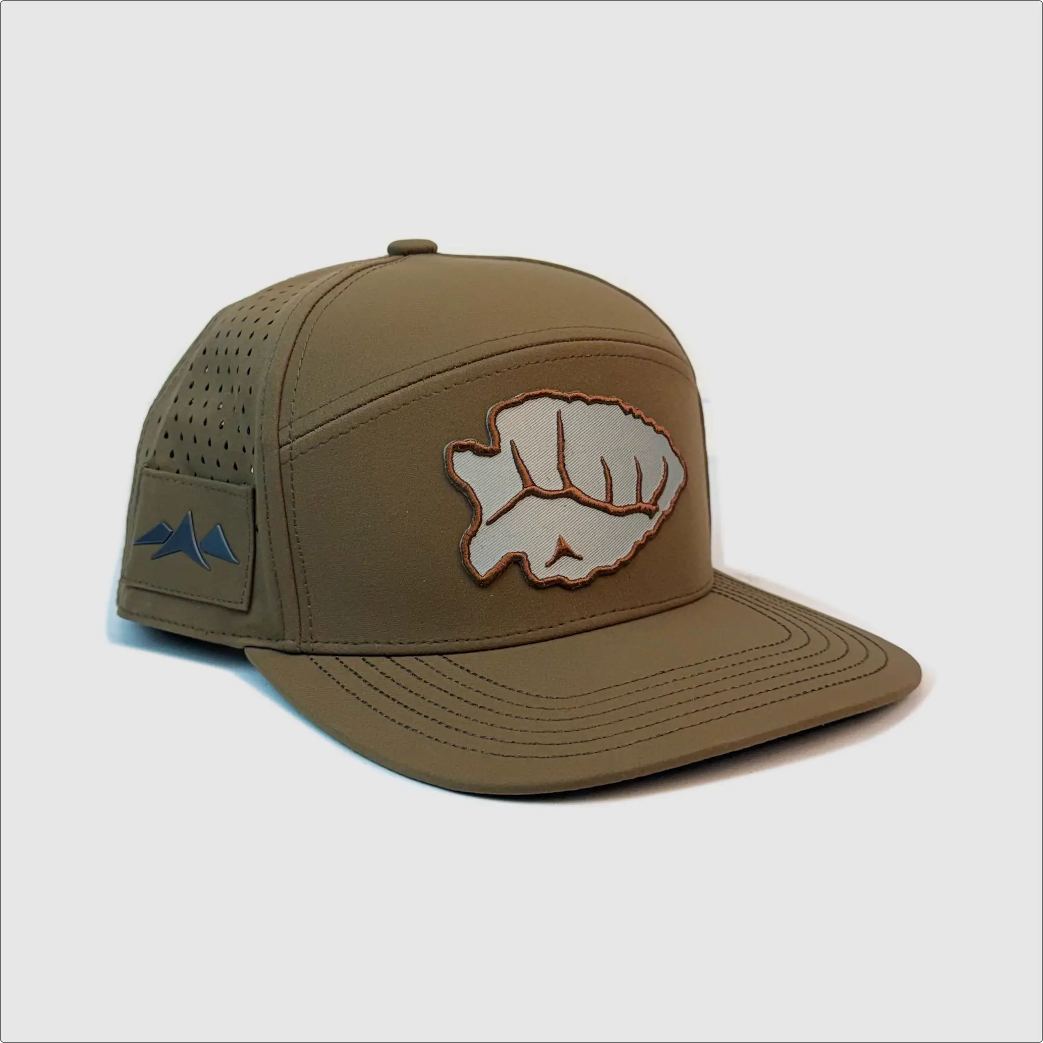 Wapiti Hat Arrowhead Shed Patch ~ Breaks Clay