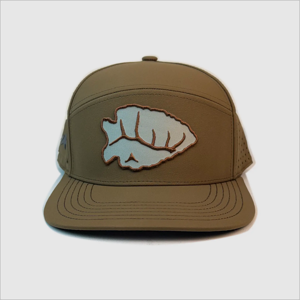 Wapiti Hat Arrowhead Shed Patch ~ Breaks Clay