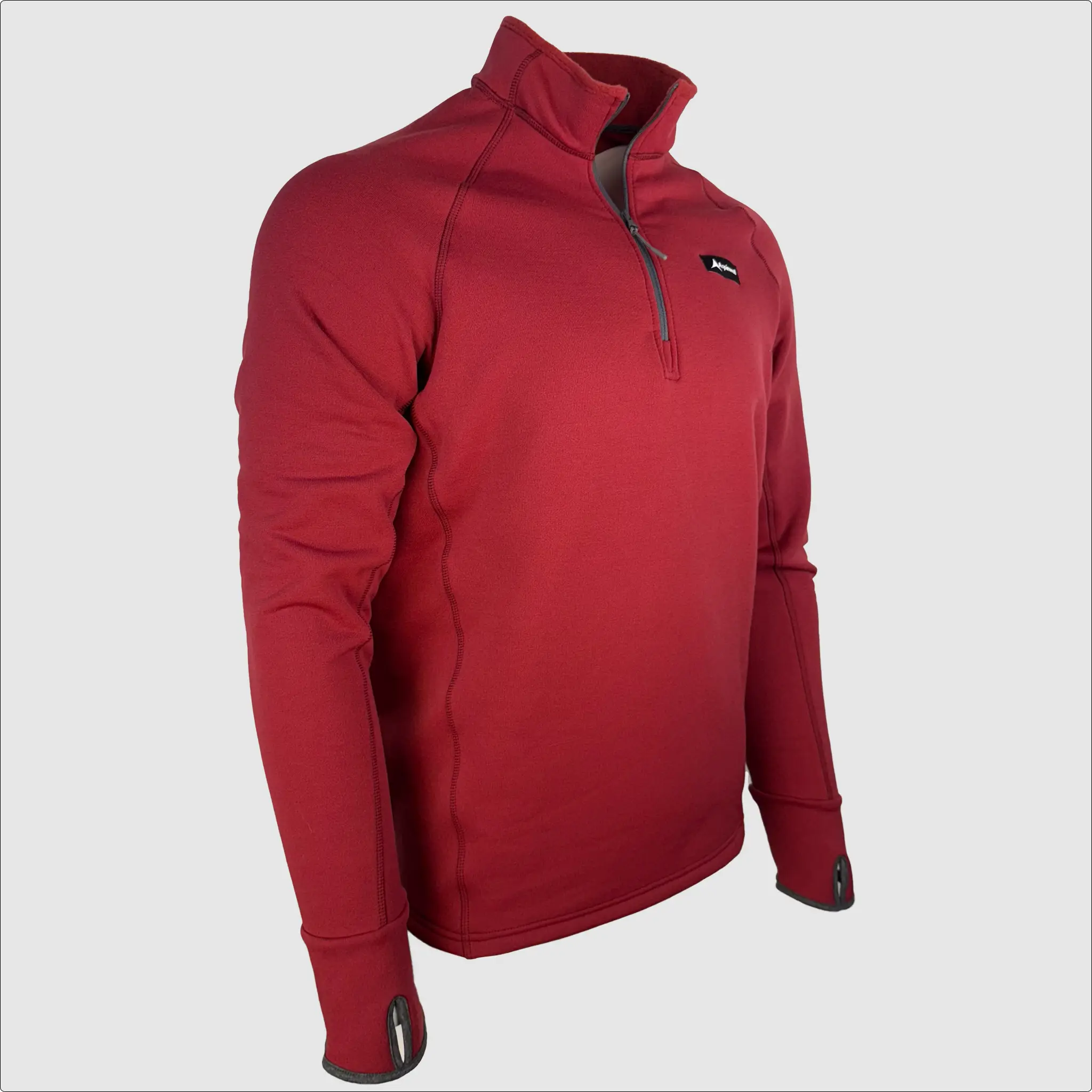 Ascential 1/4 Zip Polartec Fleece ~ Crimson