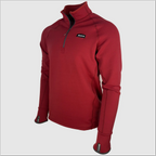 Ascential 1/4 Zip Polartec Fleece ~ Crimson