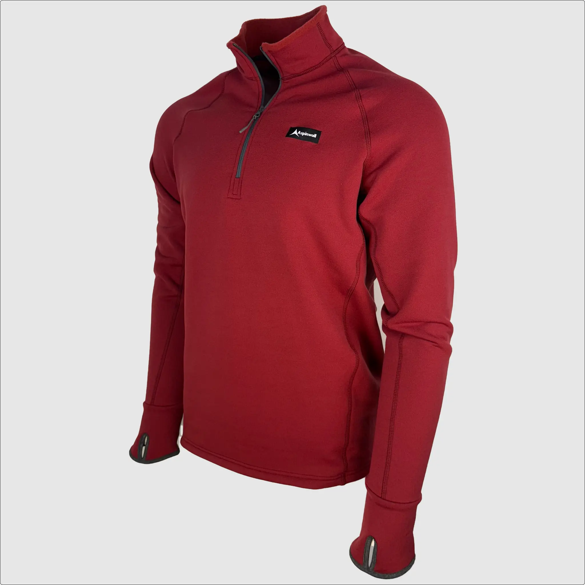 Ascential 1/4 Zip Polartec Fleece ~ Crimson