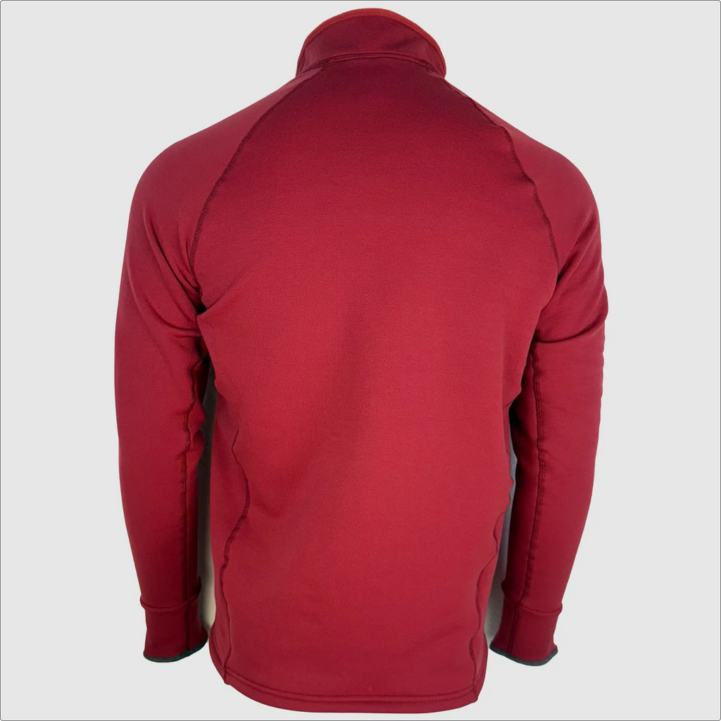 Ascential 1/4 Zip Polartec Fleece ~ Crimson