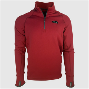 Ascential 1/4 Zip Polartec Fleece ~ Crimson