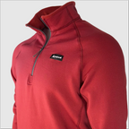 Ascential 1/4 Zip Polartec Fleece ~ Crimson