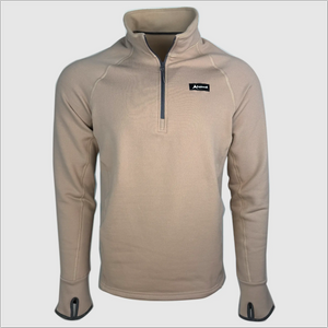 Ascential 1/4 Zip Polartec Fleece ~ Base Tan