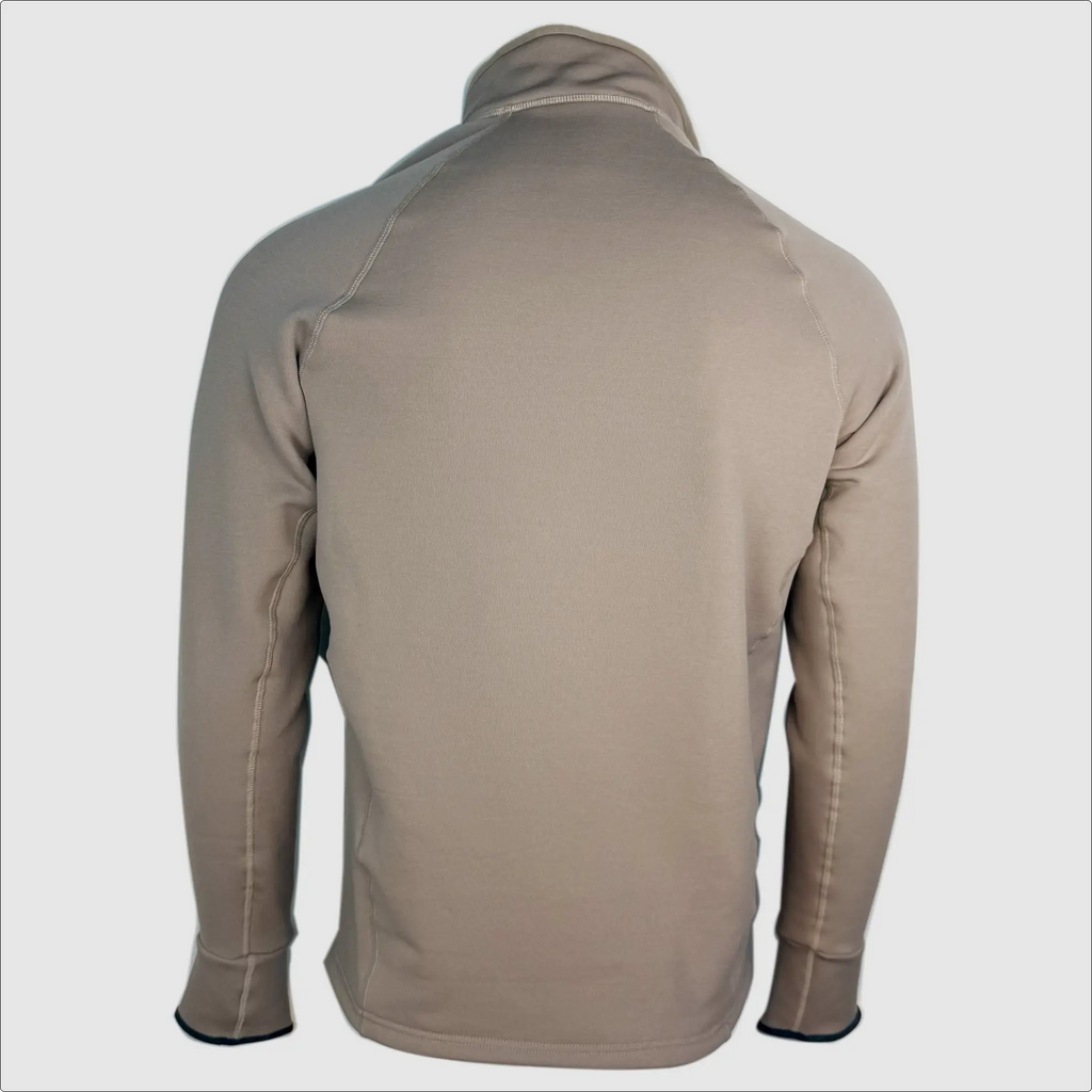 Ascential 1/4 Zip Polartec Fleece ~ Base Tan