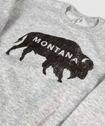 Montana Bison Kid Metcalf Crew ~ Ash