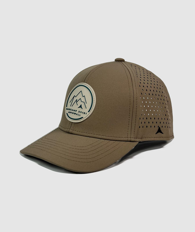 Sheridan Hat Basecamp Rubber Patch ~ Base Tan