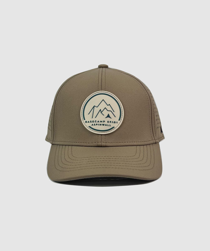 Sheridan Hat Basecamp Rubber Patch ~ Base Tan