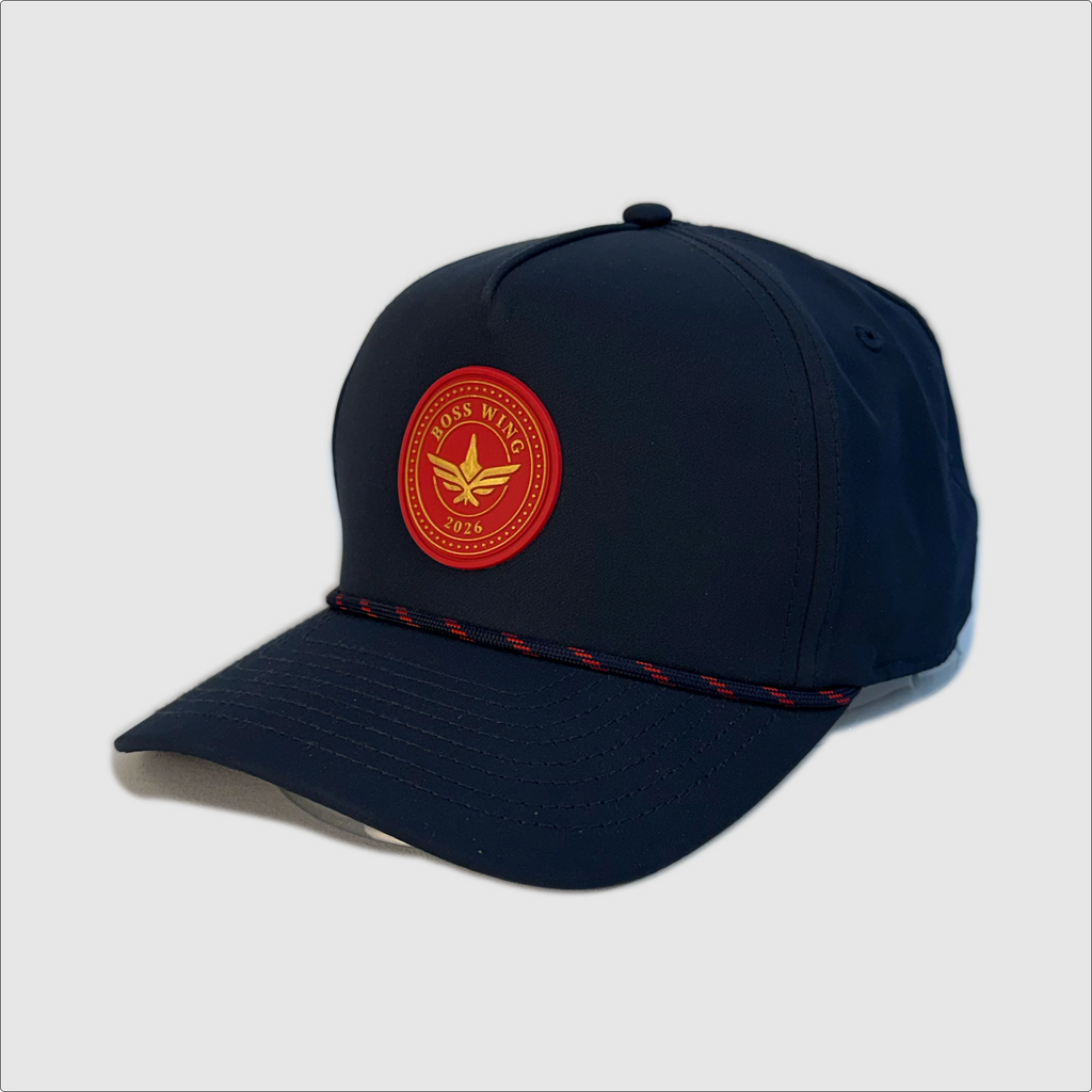 Airshow Boss Wing Hat ~ Navy *exclusive for boss wing members only