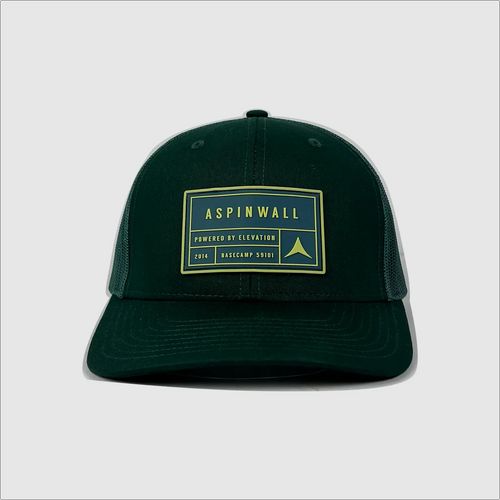 Granite Origins Hat ~ Deep Green