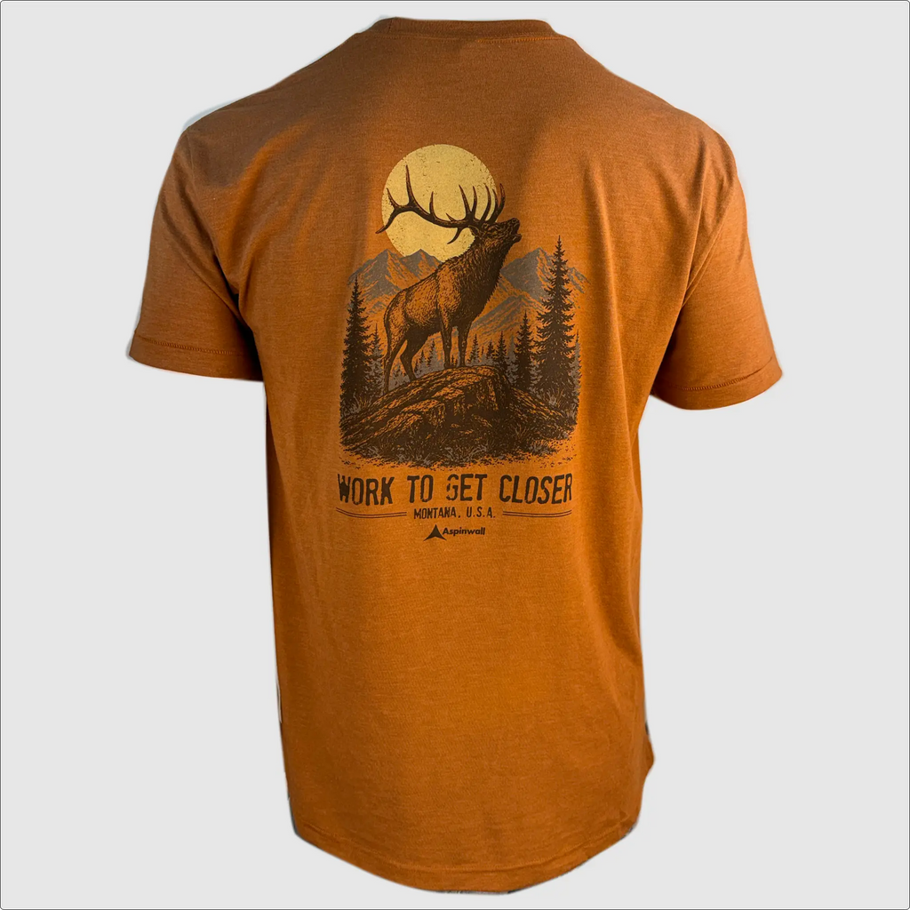 Elk Ridge T-Shirt ~ Rust