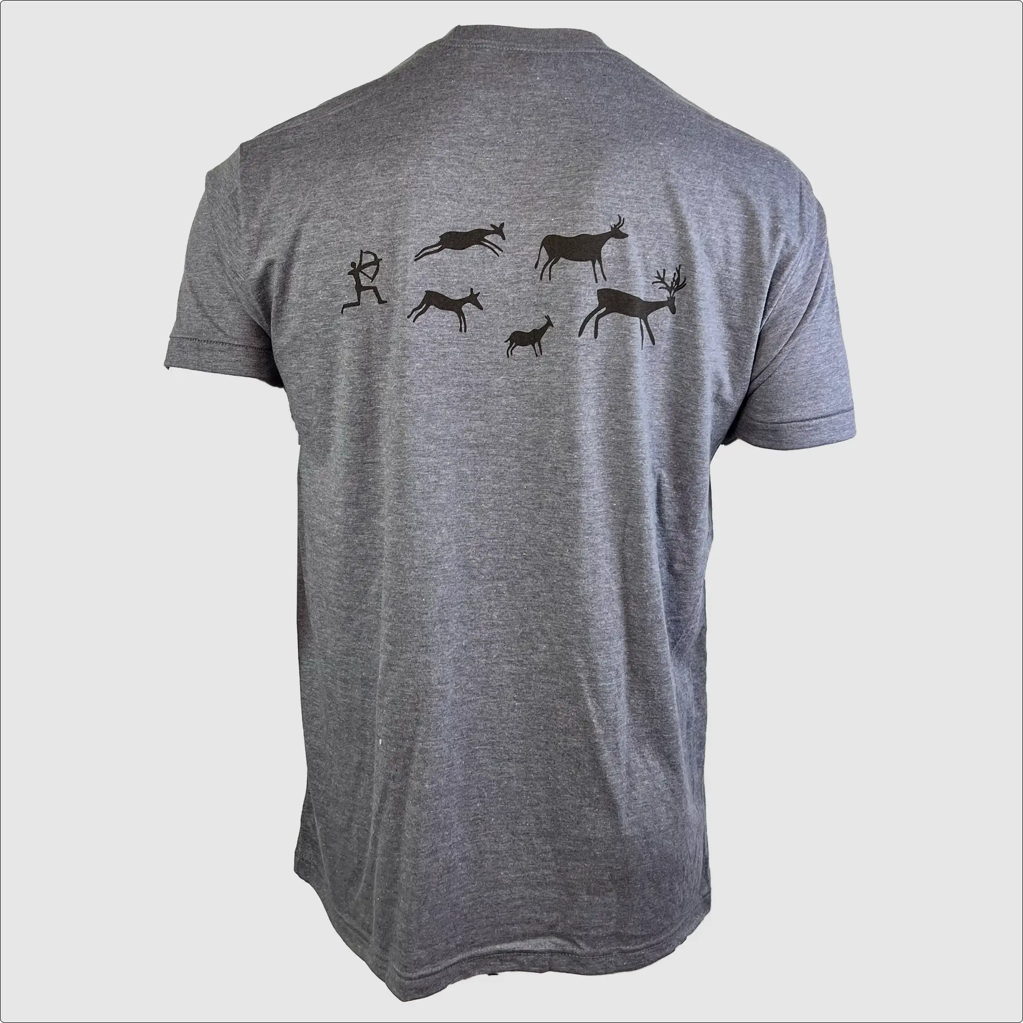 The First Bowhunter T-Shirt ~ Heather Grey