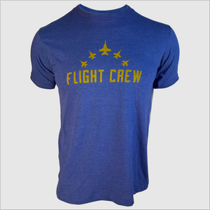 Airshow Flight Crew T-Shirt ~ Angel Blue