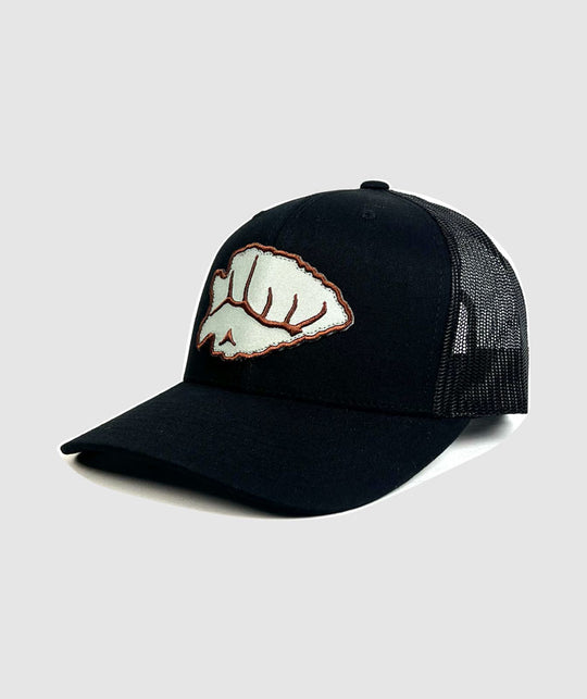 Arrowhead Granite Patch Hat ~ Black