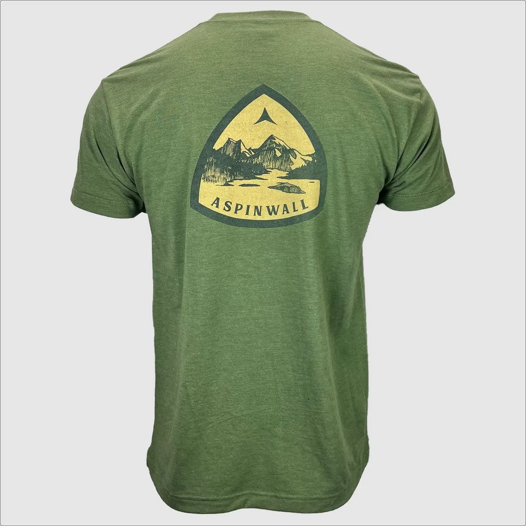 Gateway to the Backcountry T-Shirt ~ Heather Olive