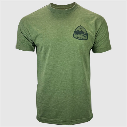 Gateway to the Backcountry T-Shirt ~ Heather Olive