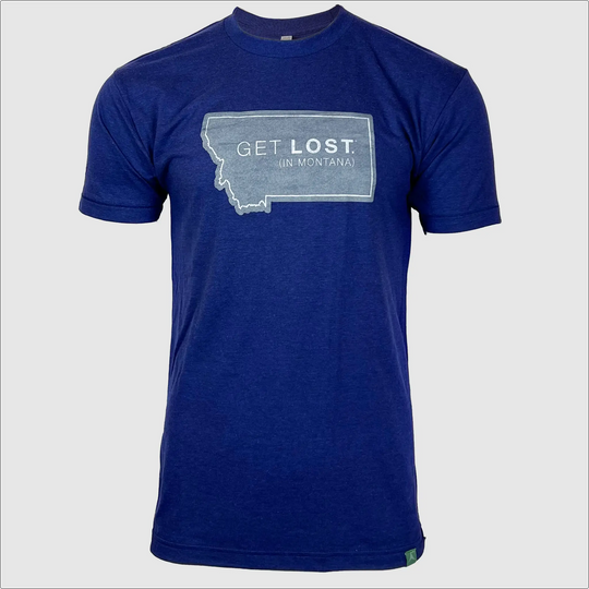 Get Lost T-Shirt ~ Tri Navy