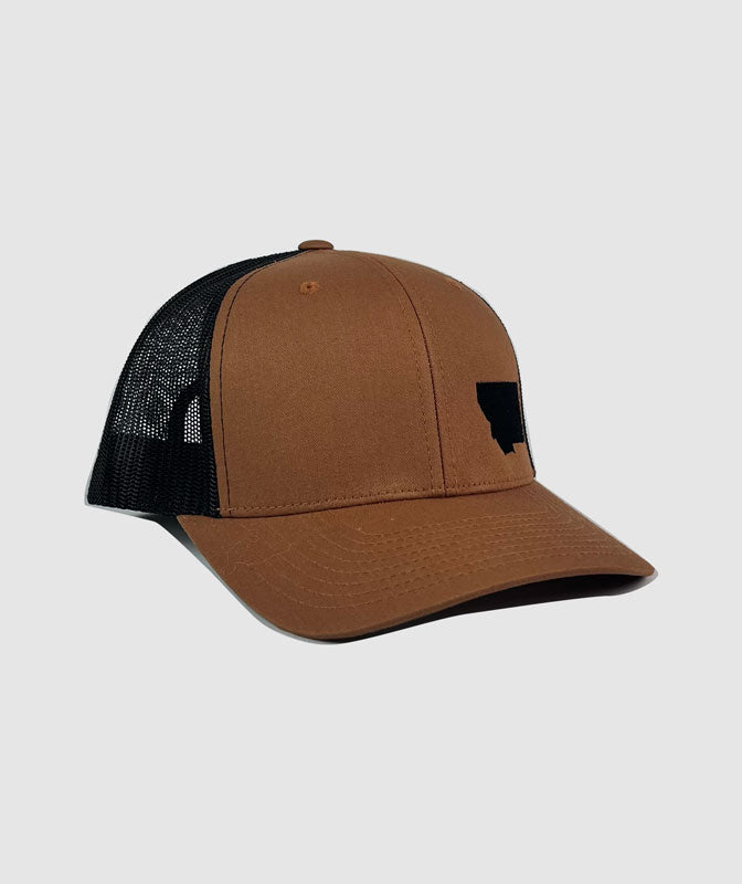 Granite Montana State Hat ~ Whiskey