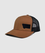 Granite Montana State Hat ~ Camel / Black