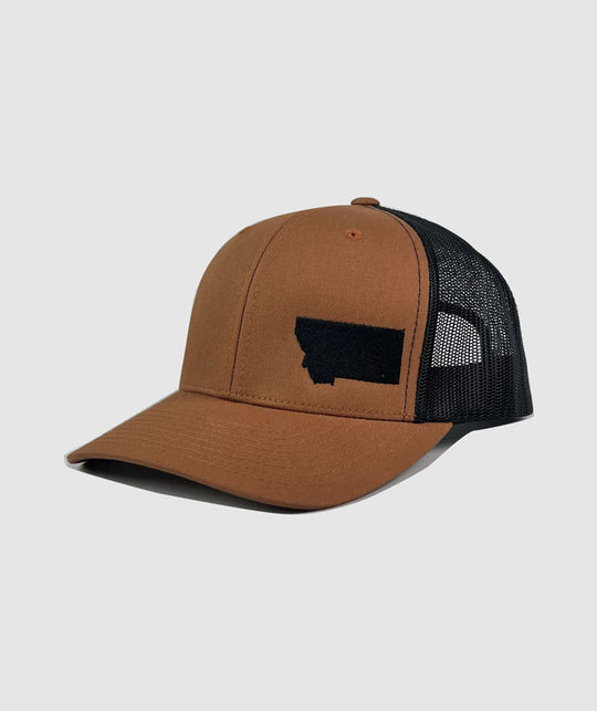 Granite Montana State Hat ~ Whiskey
