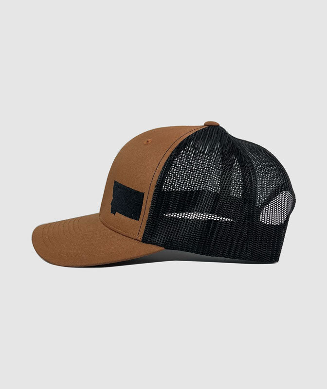 Granite Montana State Hat ~ Whiskey