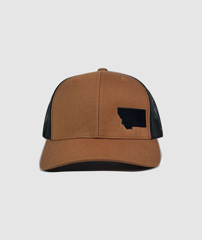 Granite Montana State Hat ~ Whiskey
