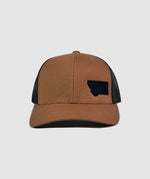 Granite Montana State Hat ~ Camel / Black