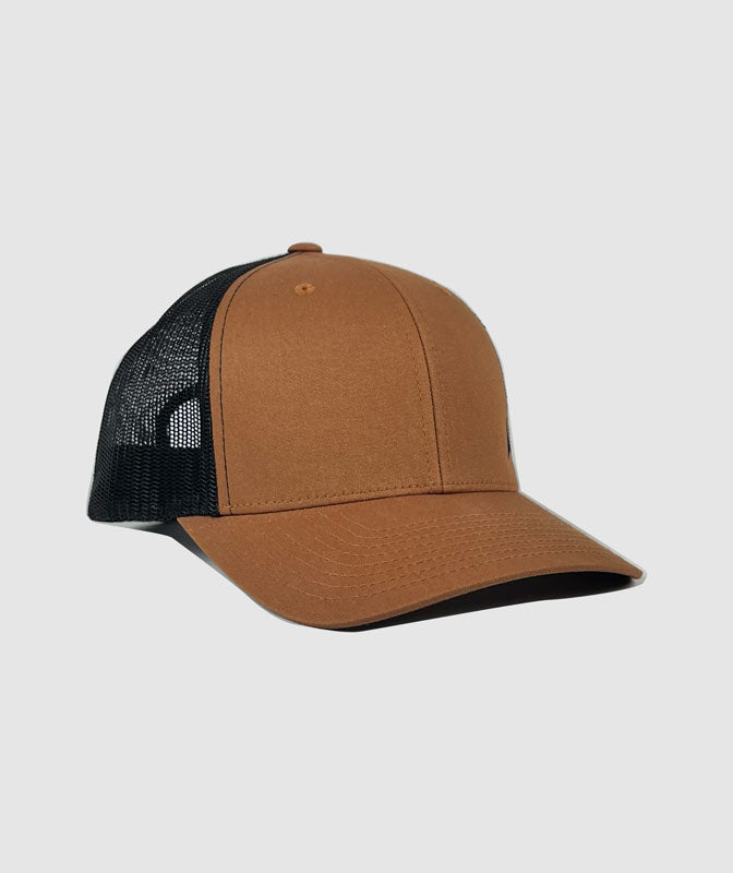 Granite Subtle 'A' Hat ~ Camel / Black
