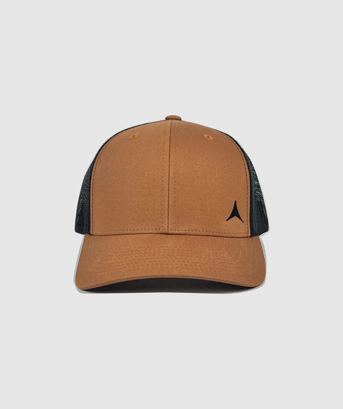 Granite Subtle 'A' Hat ~ Camel / Black