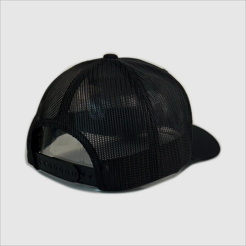 Granite Montana State Hat ~ Black / White