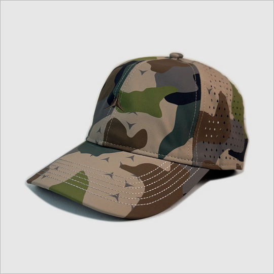 Hamilton Hat Subtle 'A' Embroidery ~ Easy Company Camo