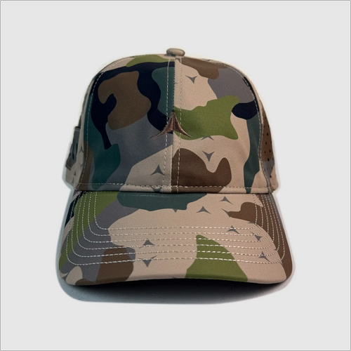 Hamilton Hat Subtle 'A' Embroidery ~ Easy Company Camo