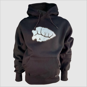 Hyalite Pullover Hoodie Arrowhead Shed ~ Black (PRE-ORDER)