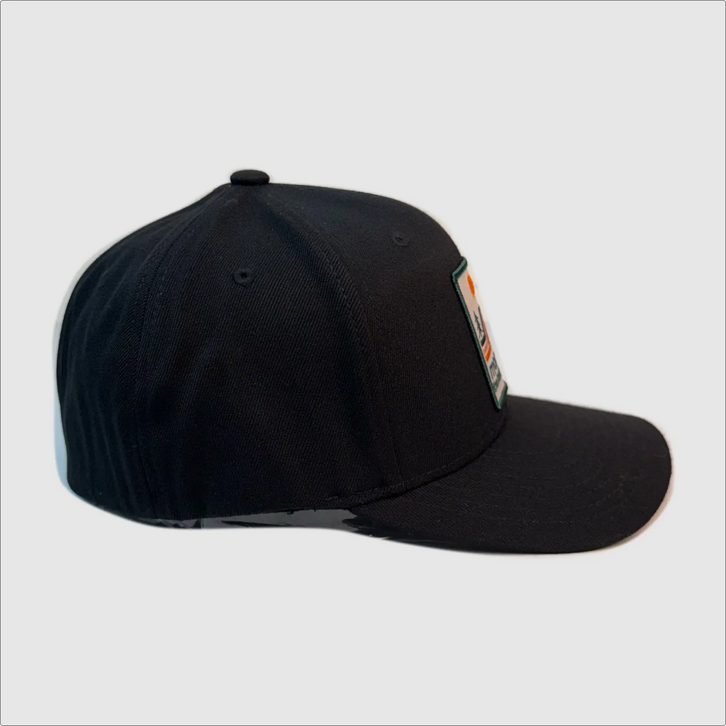 Flexfit Last Best Place Patch Hat ~ Black