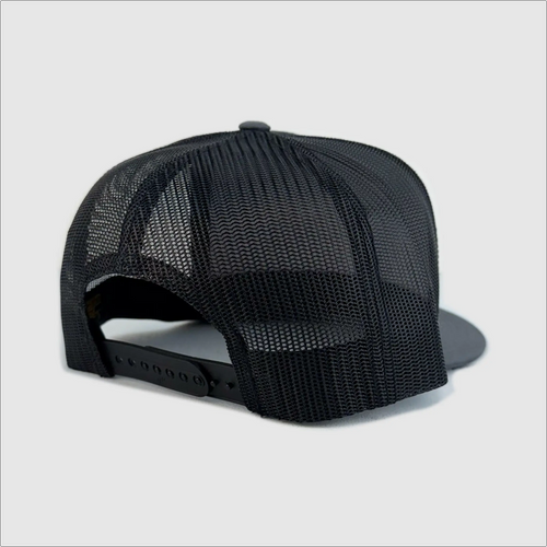 Elk Camp Embroidered Patch Hat~ Grey/Black