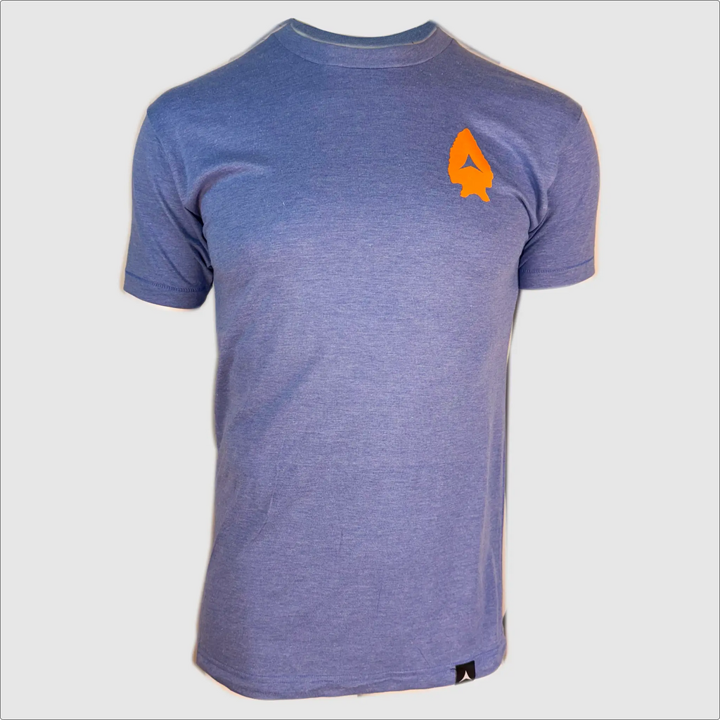 Journeyman Bowhunter T-Shirt ~ Heather Blue
