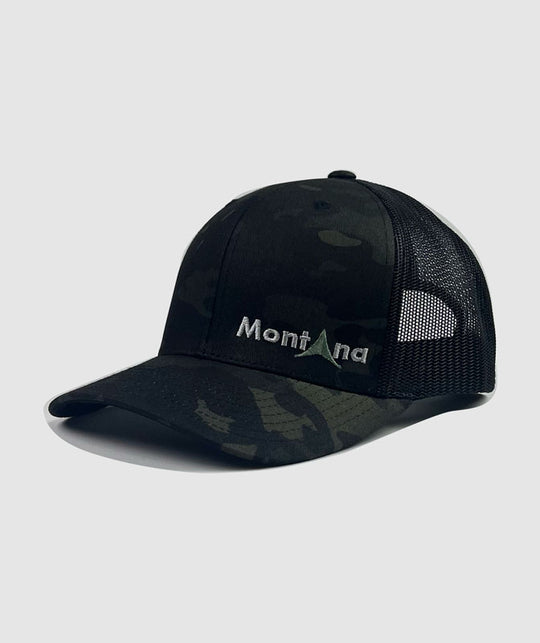 Granite Lone Peak Montana Hat ~ Black Camo