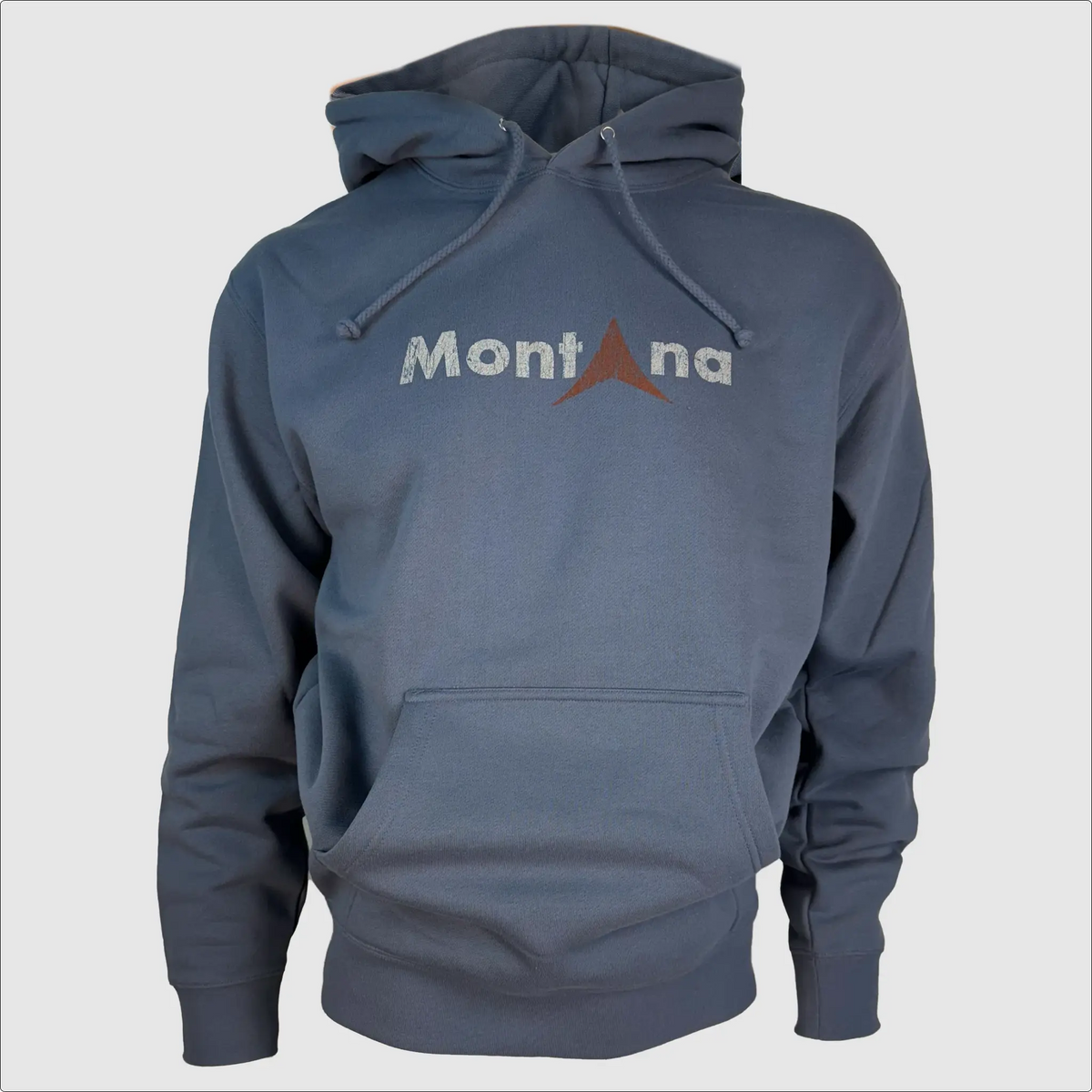 Subtle A Left Chest Hybrid Hoodie ~ Clay – Aspinwall Mountain Wear