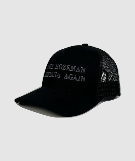 Make Bozeman Montana Again Granite Hat ~ ULTRA DARK MBMA