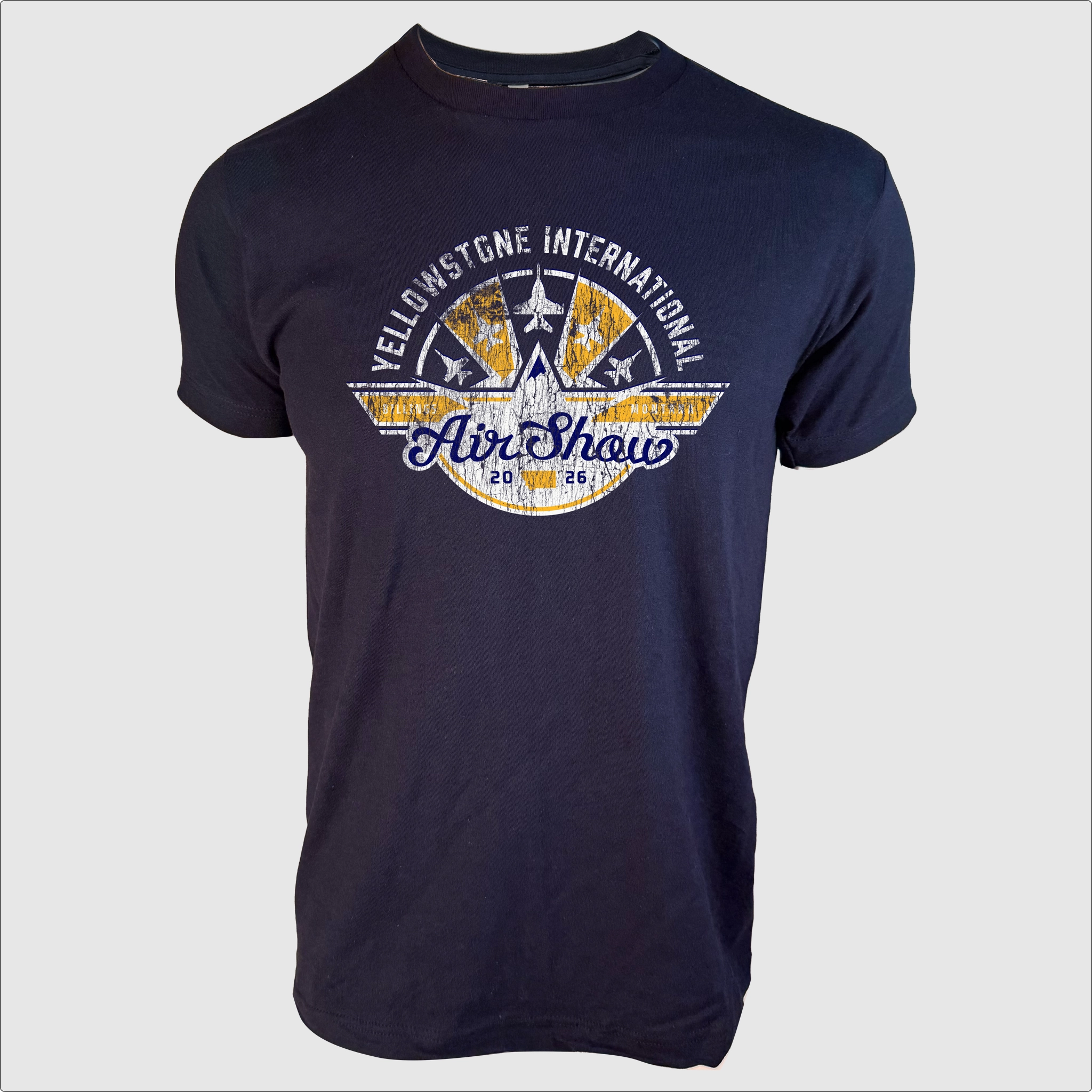 Airshow Circle T-Shirt ~ Navy