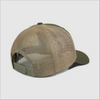 Vertical Trademark Granite Rubber Patch Hat ~ Olive / Khaki