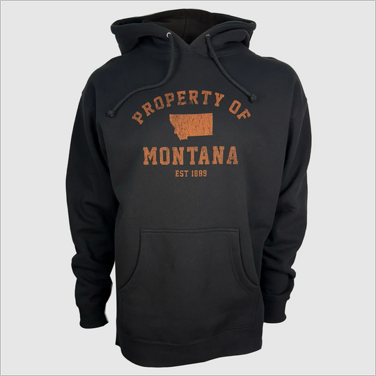 Property of Montana Hybrid Hoodie ~ Black