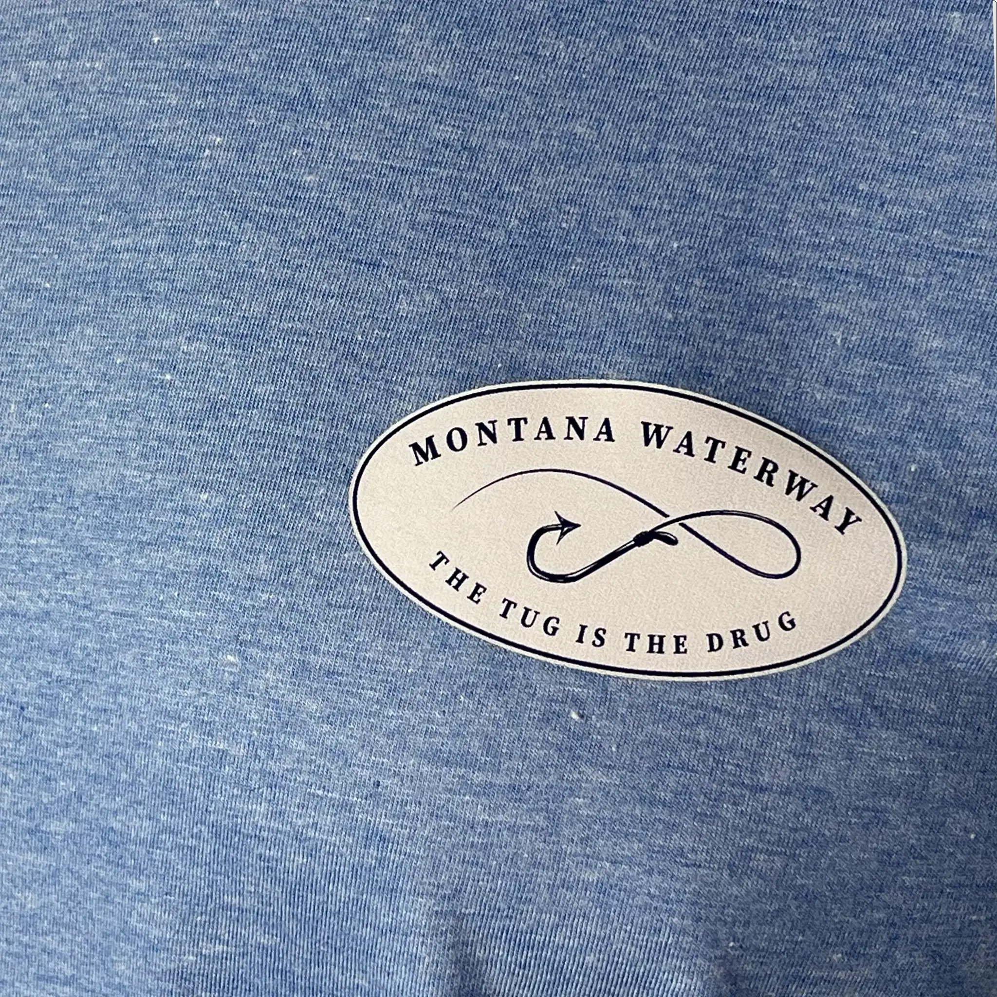 Rainbow Trout T-Shirt ~ Lake Blue