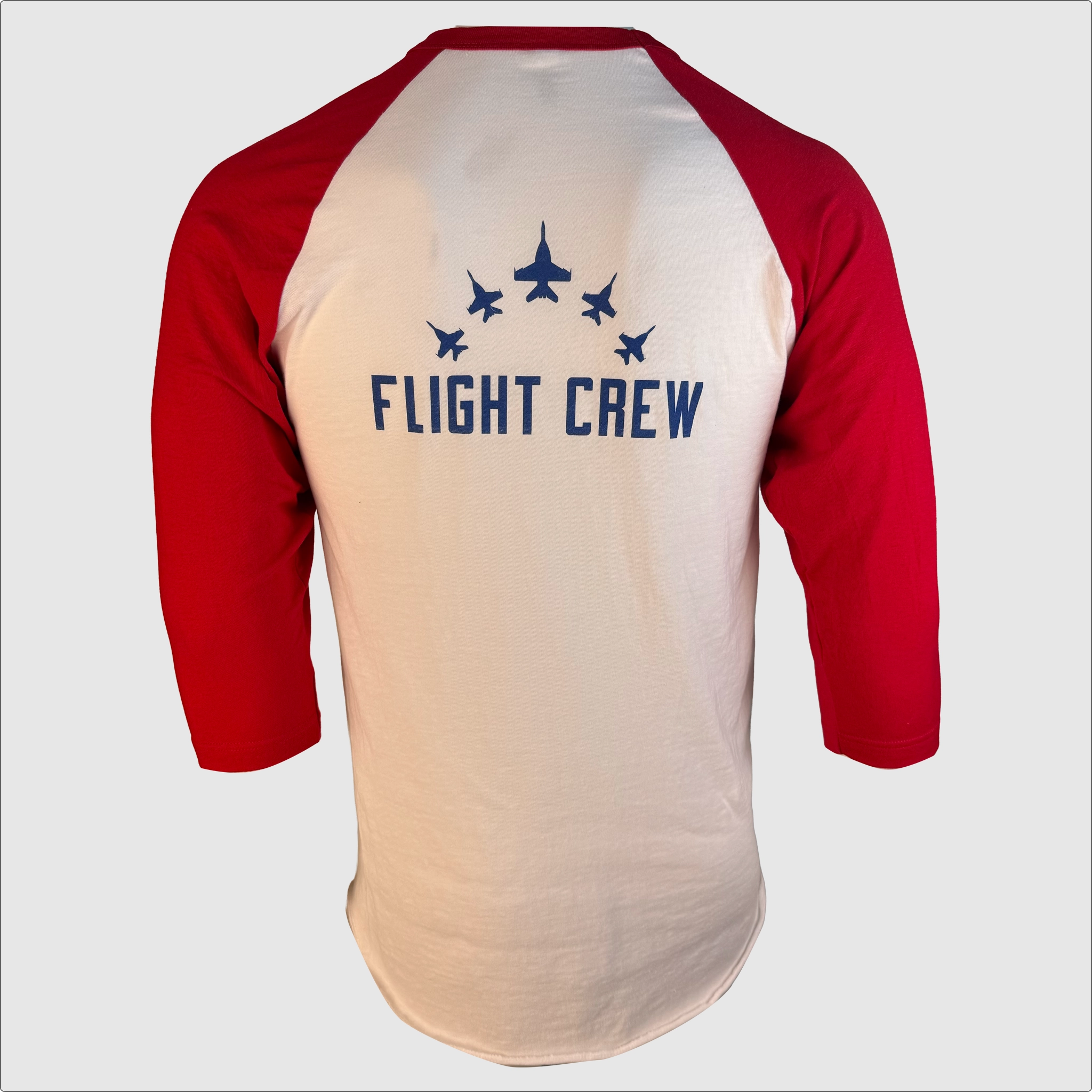Airshow Raglan ~ White/Red