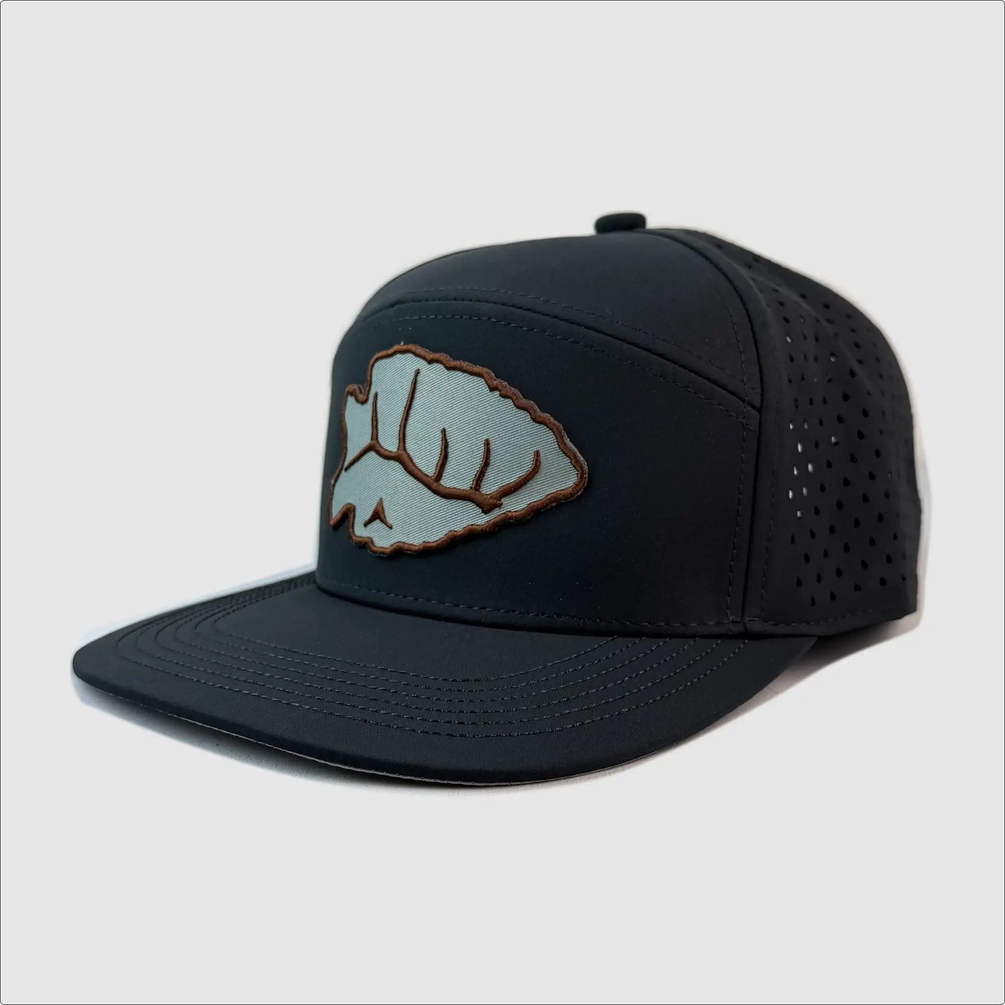 Wapiti Hat Arrowhead Shed Patch ~ Shadow