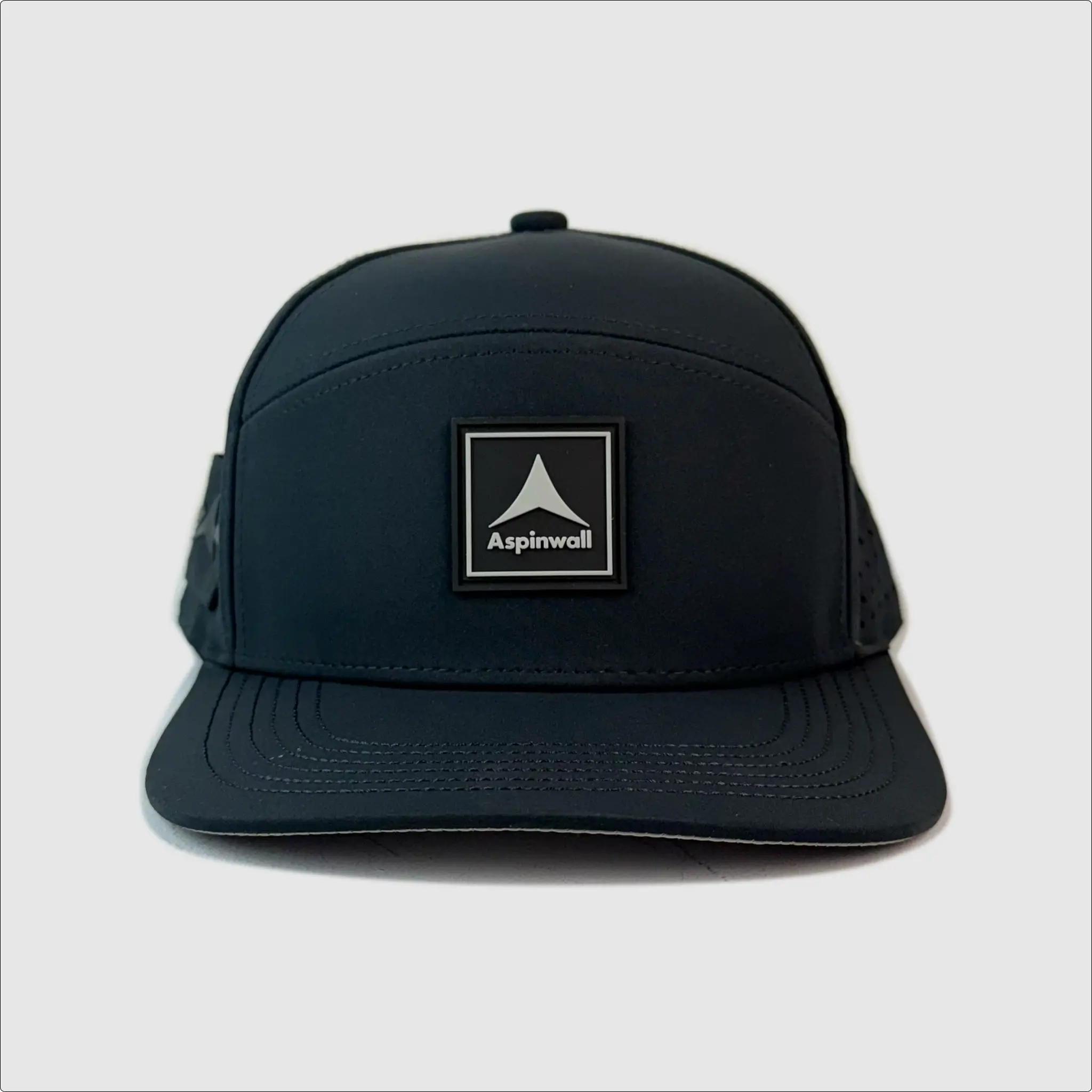 Wapiti Hat Vertical Trademark Rubber Patch ~ Shadow