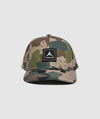 Sheridan Hat Vertical Trademark Rubber Patch ~ Easy Company Camo